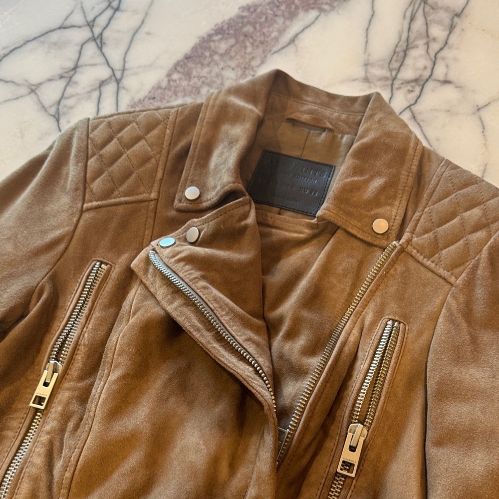 Brown Leather Jacket - image 3